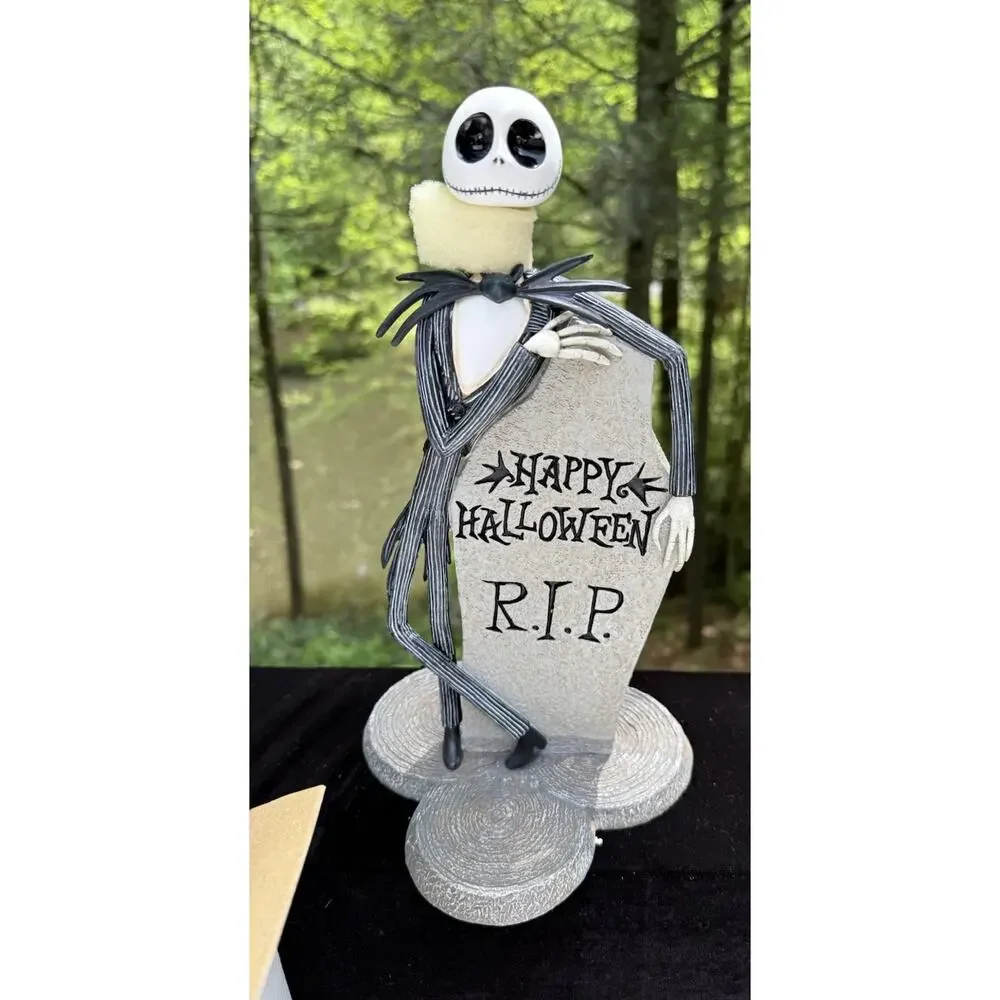 Disney Store JACK SKELLINGTON Nightmare Before Christmas HALLOWEEN Bobble NIB